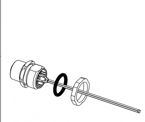 21033712403 | HARTING | сборка проводная проходная-сквозь-панель