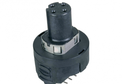 21033812411 | HARTING | M12 transf. 10/100BASE-T d STR with PoE