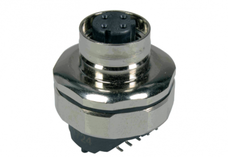 21033812421 | HARTING | M12 MAGNET D-CODED STR POE FAST ETHERNET