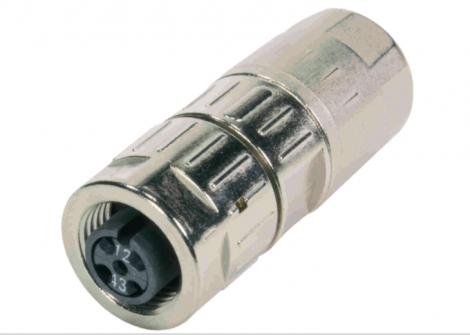 21038212505 | HARTING | Розетка цилинд.4к.A-код M12