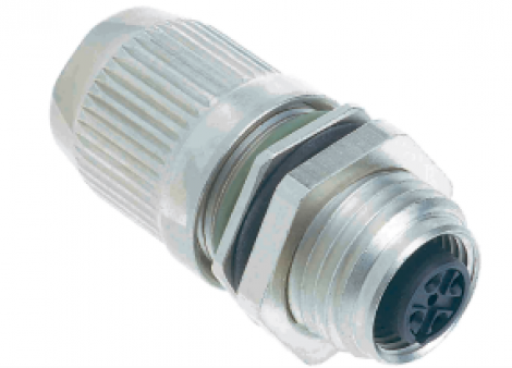 21038412525 | HARTING | PFT M12-crimp shielde female B-Code 5pol