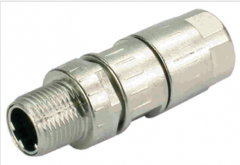 21038811405 | HARTING | штекер M12 slim, вилка, D-кодировка, 4-п