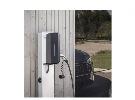 Зарядная станция | PCE | eMobility Тип 2 Режим 3 32 A 22 кВт RFID, Переключатель с ключом