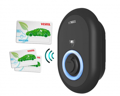 EVC04-AC22 | VESTEL | Зарядная станция для электромобилей RFID