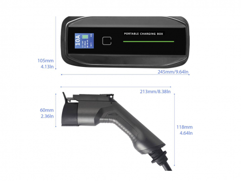 Станция зарядки электромобилей | Besen | Mobile Type 2 Mode 2 16 A 3,6 кВт