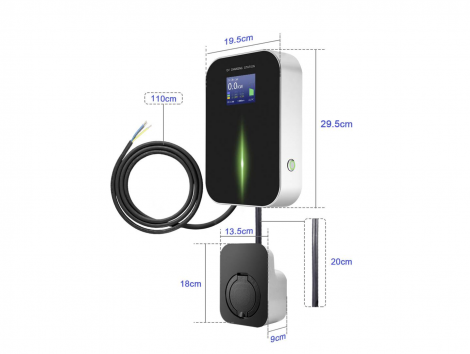 Станция зарядки электромобилей | Besen | Mobile Type 2 Mode 3 16 A 11 кВт