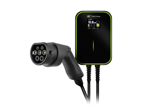Зарядная станция | Green Cell | EV PowerBox eMobility Тип 2 22 кВт