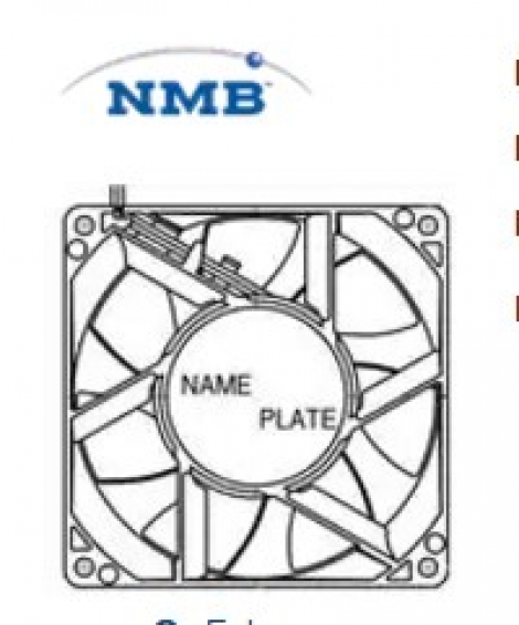 3615RL-05W-B40 | NMB | Вентилятор