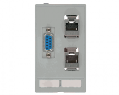 39500020163 | HARTING | Han-port розетка (2x RJ45+1xD-Sub9 Bu/B