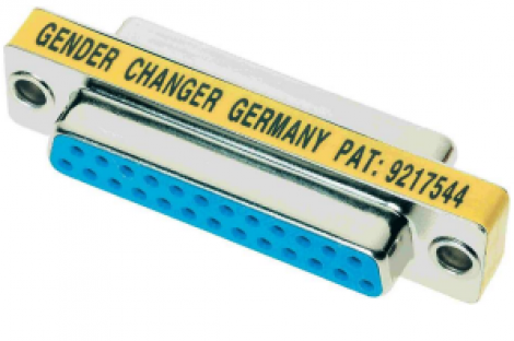 39509040050 | HARTING | Gender Changer SUB-D25, f-f