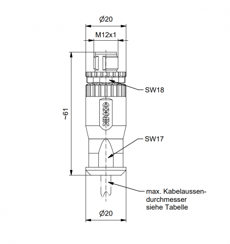 43-00020 | Conec | Разъем