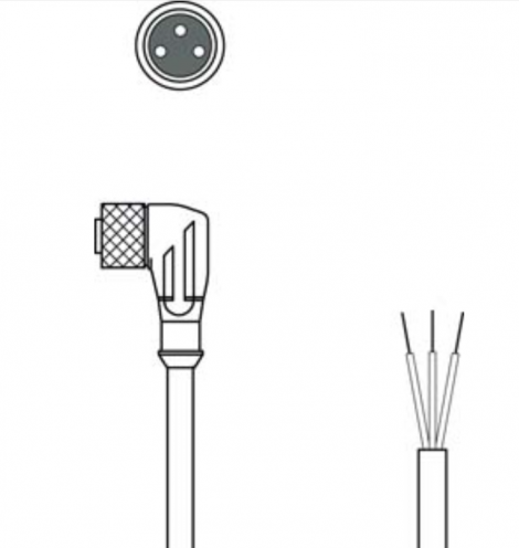 KD U-M8-3W-V1-050 | Leuze Electronic | Кабель (арт. 50130862)