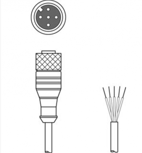 KD U-M12-5A-V1-100 | Leuze Electronic | Кабель (арт. 50132080)