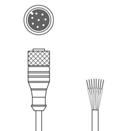 KD U-M12-8A-P1-100 | Leuze Electronic | Кабель (арт. 50135123)