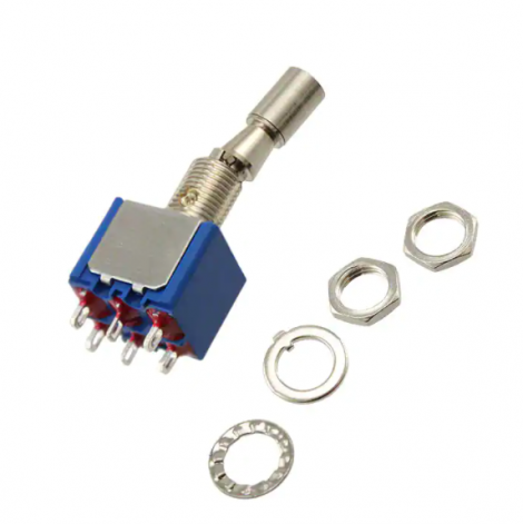 12149A
SWITCH TOGGLE DPDT 4A 125V | APEM | Переключатель