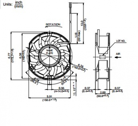 5920FT-D5W-B60 | NMB | Вентилятор