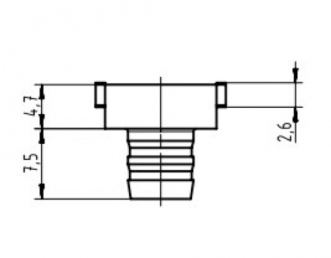 61030000069 кабельный ввод 7,0 - 8,0
