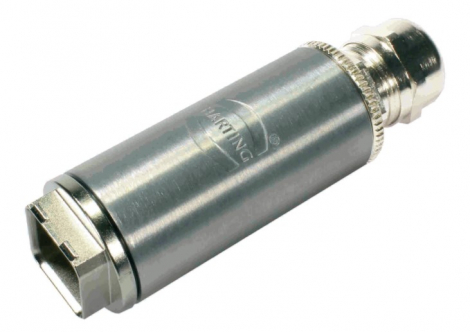 6104201108401 | HARTING | Han PushPull RJ45 V14 Aida Kupplung rund