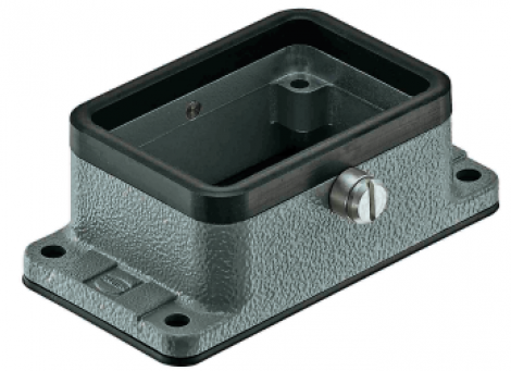 9300060381 | HARTING | Han 6B Base Panel for centra lever