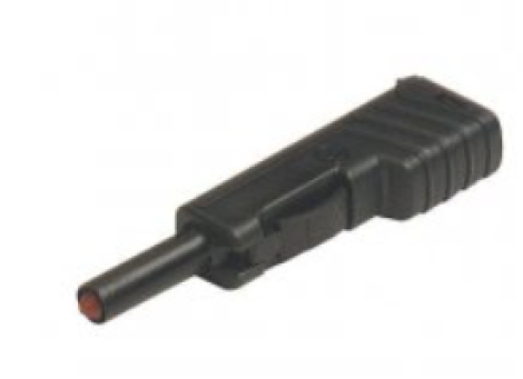 SLS200-BK | Hirschmann | Штекер Contact Protected Banana Plug 4mm for Cable, 30A Screw Terminal 65mm, Black (арт. 932153102)