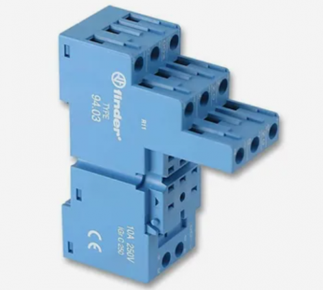 94.04.0SMA | FINDER | Розетка (арт. 9404SMA)