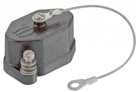 9407035402 | HARTING | Han 3HPR Cover toggle W powder coating