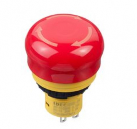 AB6E-3BV02PRM | IDEC| Кнопка аварийной остановки