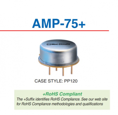 AMP-75+ | Mini Circuits Усилитель