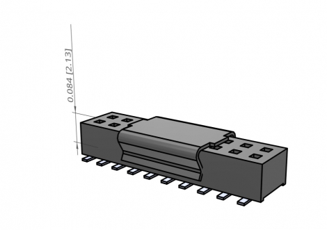CLP-110-02-G-D-P | Samtec | Разъем