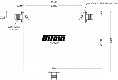 D3C0102N | DiTom Microwave | Циркулятор
