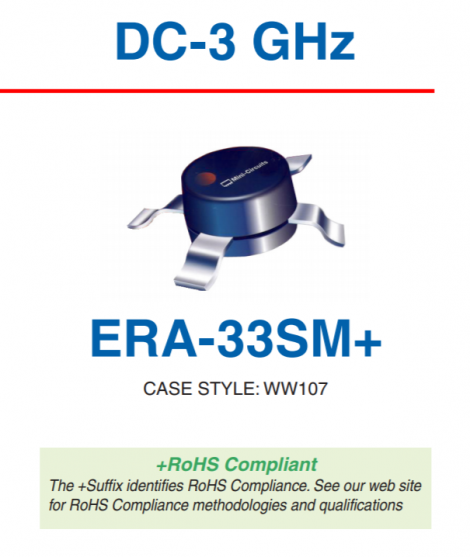 ERA-33SM+ | Mini Circuits | Усилитель