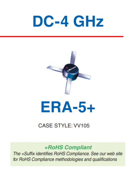 ERA-5+ | Mini Circuits | Усилитель