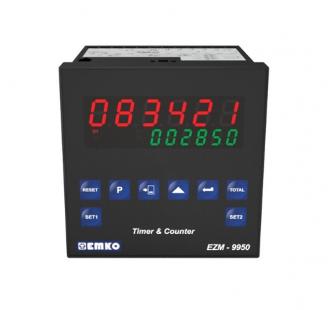 EZM-9950 | EMKO | Многофункциональный программируемый таймер и счетчик с последовательным коммуникационным модулем RS 232/485