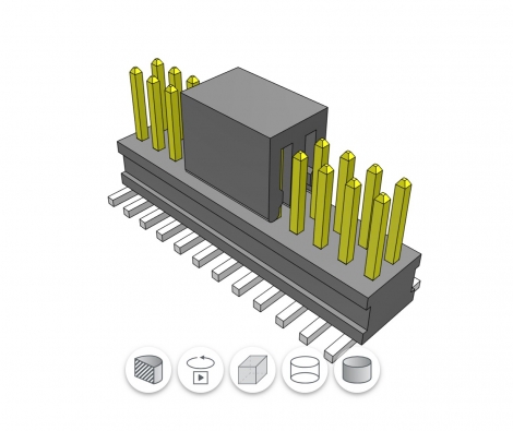 FTSH-112-04-F-DV-A-P Соединитель
