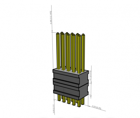 FW-05-02-G-D-200-290 | Samtec | Соединитель
