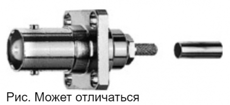 J01001A0014 | Telegartner | BNC Panel Jack