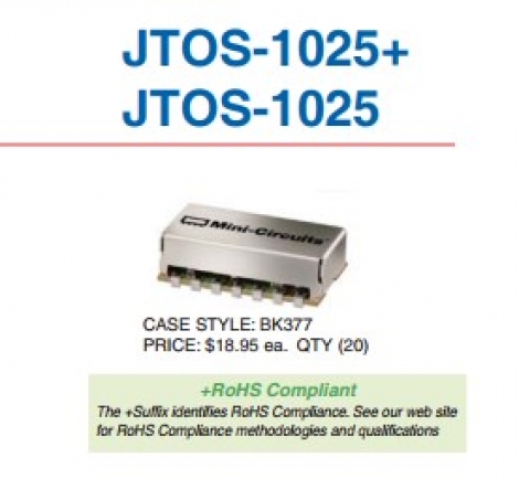 JTOS-1025 Генератор