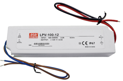 LPV-100-12 | MEAN WELL | Блок питания 12V DC 100W