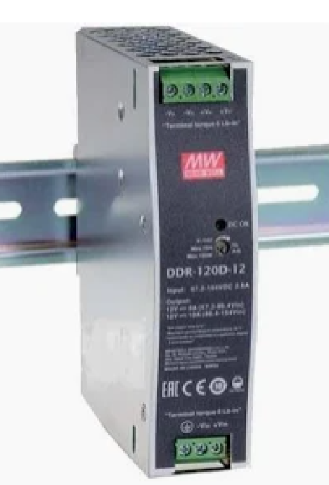 DDR-120B-12 | MEAN WELL | Импульсный источник питания 120 Вт, выход 12 В