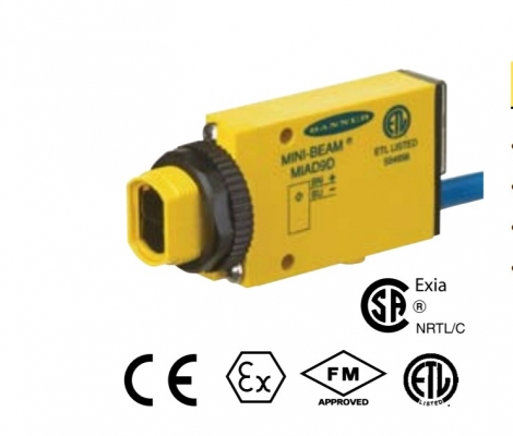 MIAD9LVQ | Banner Engineering Датчик