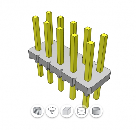 MTLW-105-07-G-D-220 Разъем