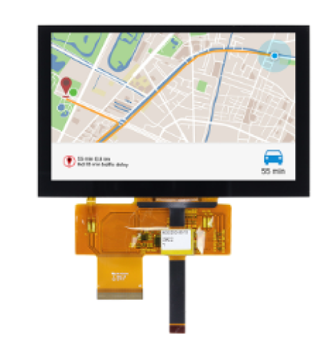 NHD-5.0-800480TF-ATXL#-CTP | Newhaven Display | Дисплей GRAPHIC DISPLAY TFT RGB 5"
