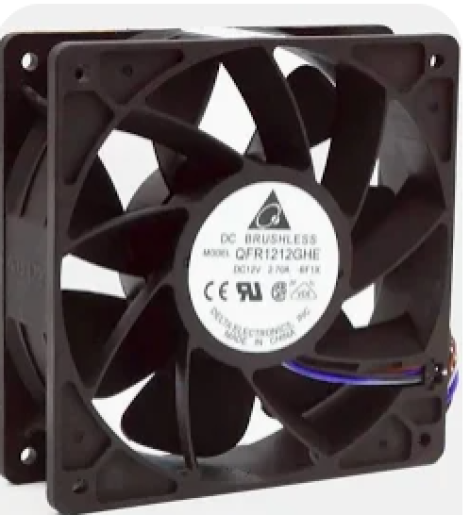 QFR1212GHE | Delta Electronics | Вентилятор 120×120×38 мм, 12 VDC, 6000 RPM