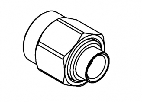 R125.055.000 SMA / STRAIGHT PLUG SOLDER TYPE CABLE .141