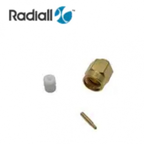 R125.055.000 SMA / STRAIGHT PLUG SOLDER TYPE CABLE .141