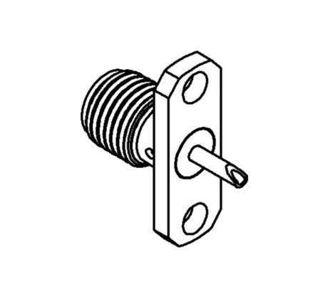 R125454000 | Radiall Коаксиальный разъем