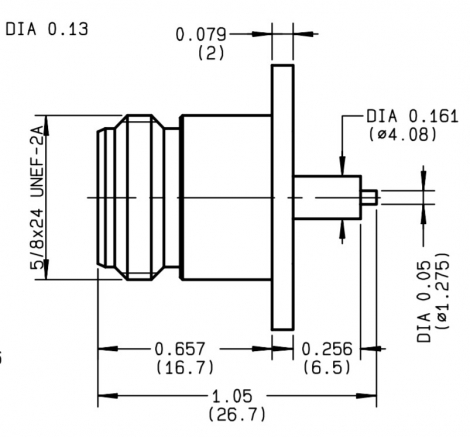 R161416120 | Radiall | Коаксиальный разъем