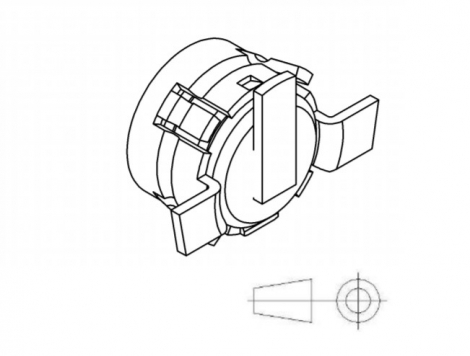 R210408012 | Radiall Коаксиальный разъем
