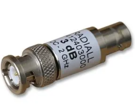 R412420000 | Radiall | Аттенюатор BNC 20DB 2GHZ 2W 50 ohms