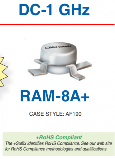 RAM-8A+ Усилитель